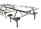 टेबल और कुर्सी स्टेनलेस स्टील बिल्डिंग उत्पाद 720-760 मिमी ऊंचाई अनुकूलित आकार आपूर्तिकर्ता