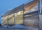 हवाई अड्डे स्टेनलेस स्टील परदा दीवार सदमे प्रतिरोध पर्यावरण संरक्षण आपूर्तिकर्ता