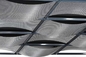 ध्वनि अवशोषित स्टेनलेस स्टील छत पैनलों की बचत संसाधन किसी भी रंग उपलब्ध है आपूर्तिकर्ता